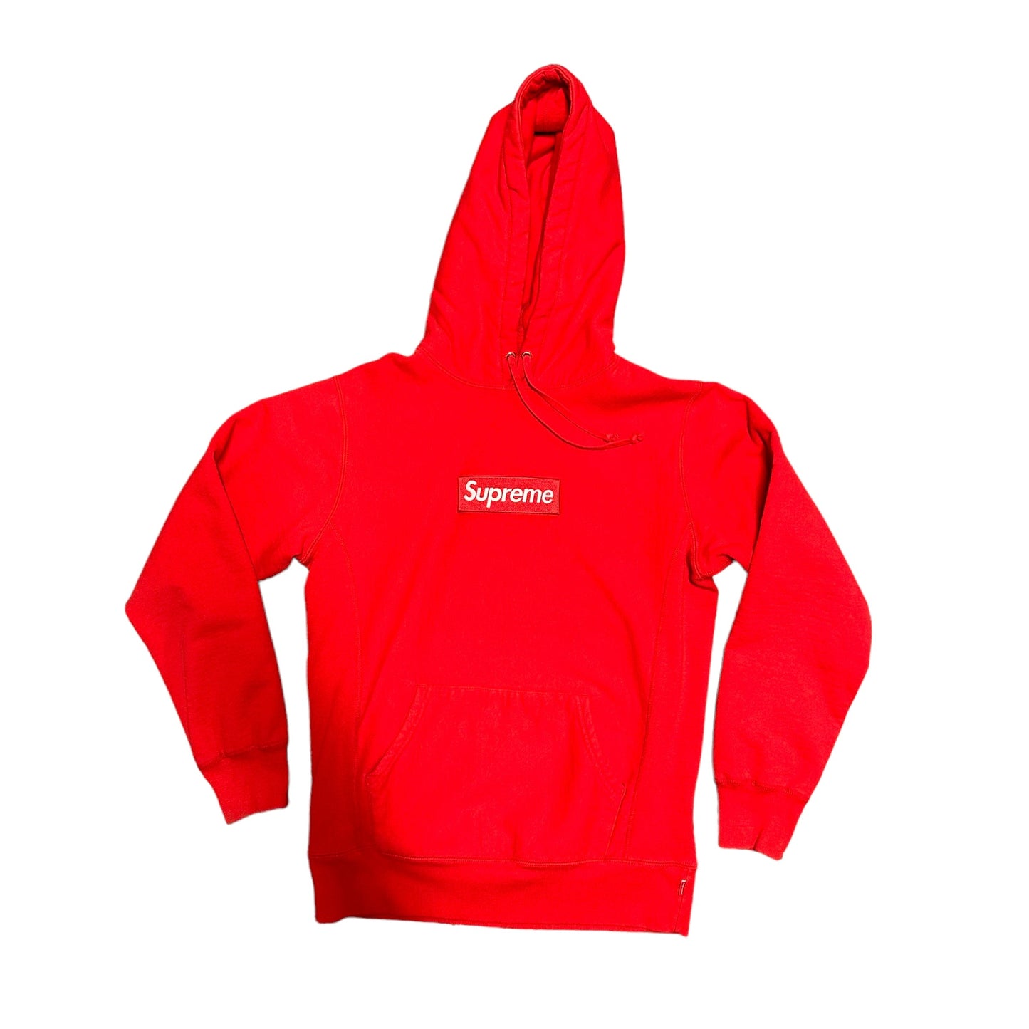 Supreme Red Box Logo Hoodie