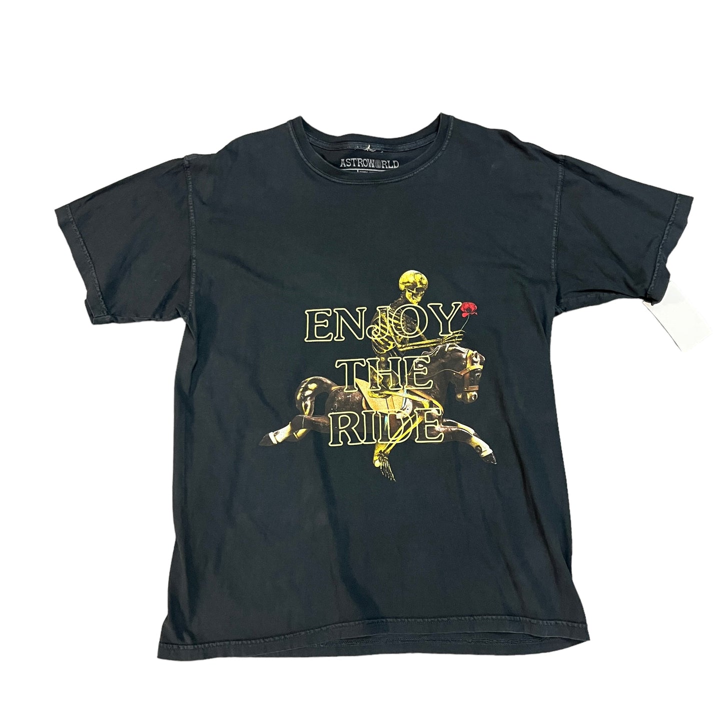 Travis Scott Astroworld Enjoy The Ride Black Tee