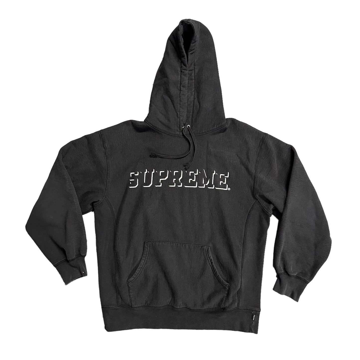 Supreme Shadow Logo Black Hoodie