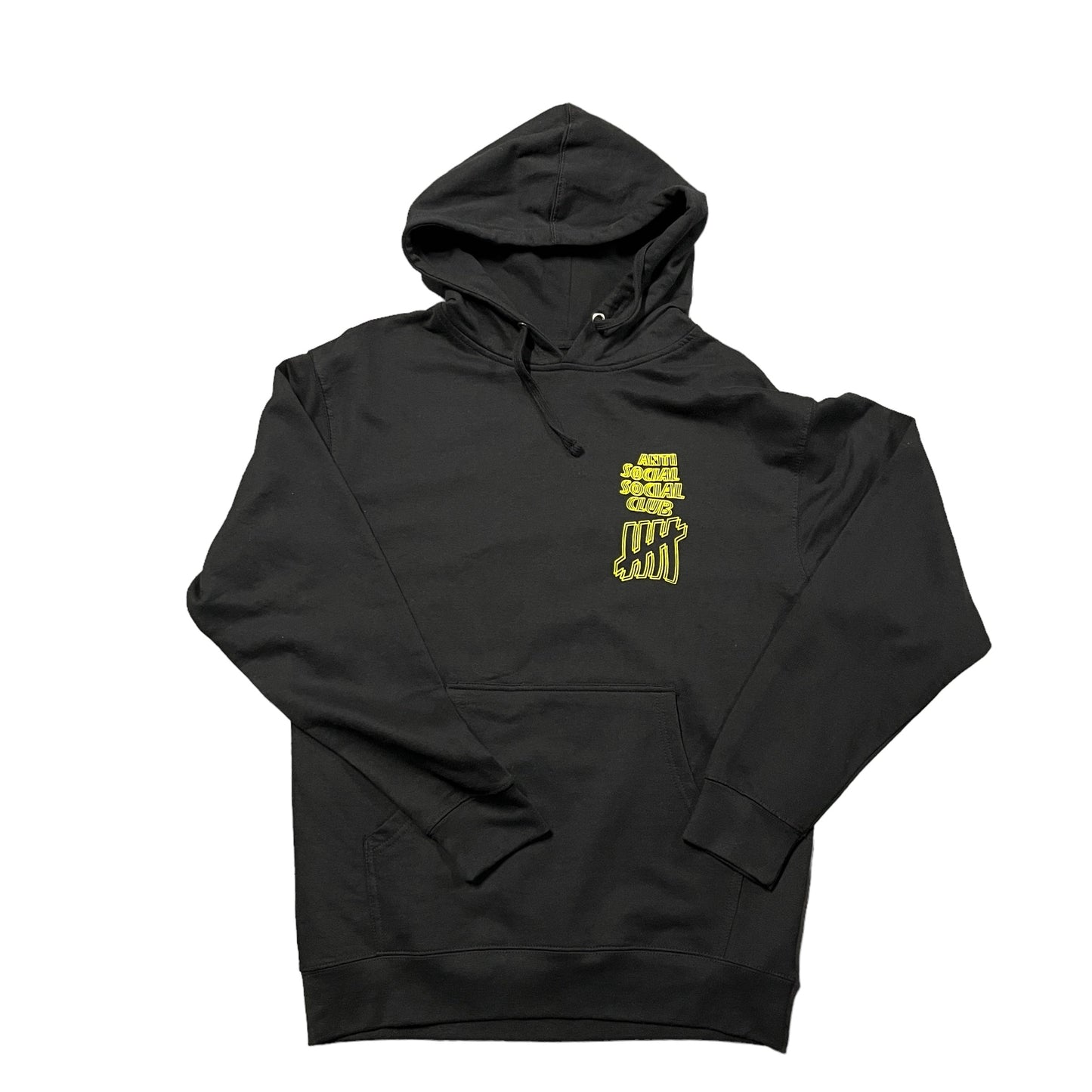 Anti Social Social Club x Undefeated Black Hoodie