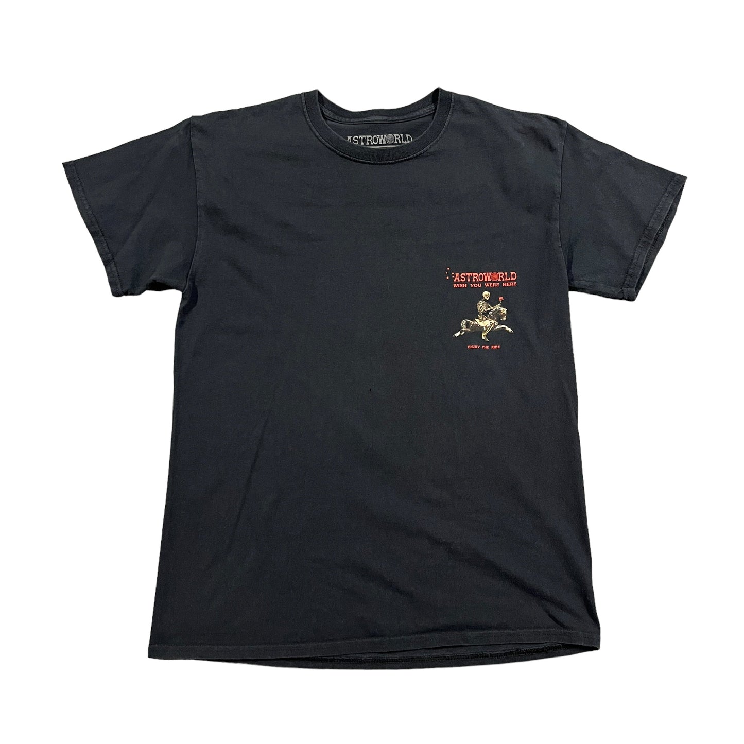 Travis Scott Astroworld Enjoy The Ride Black Tee