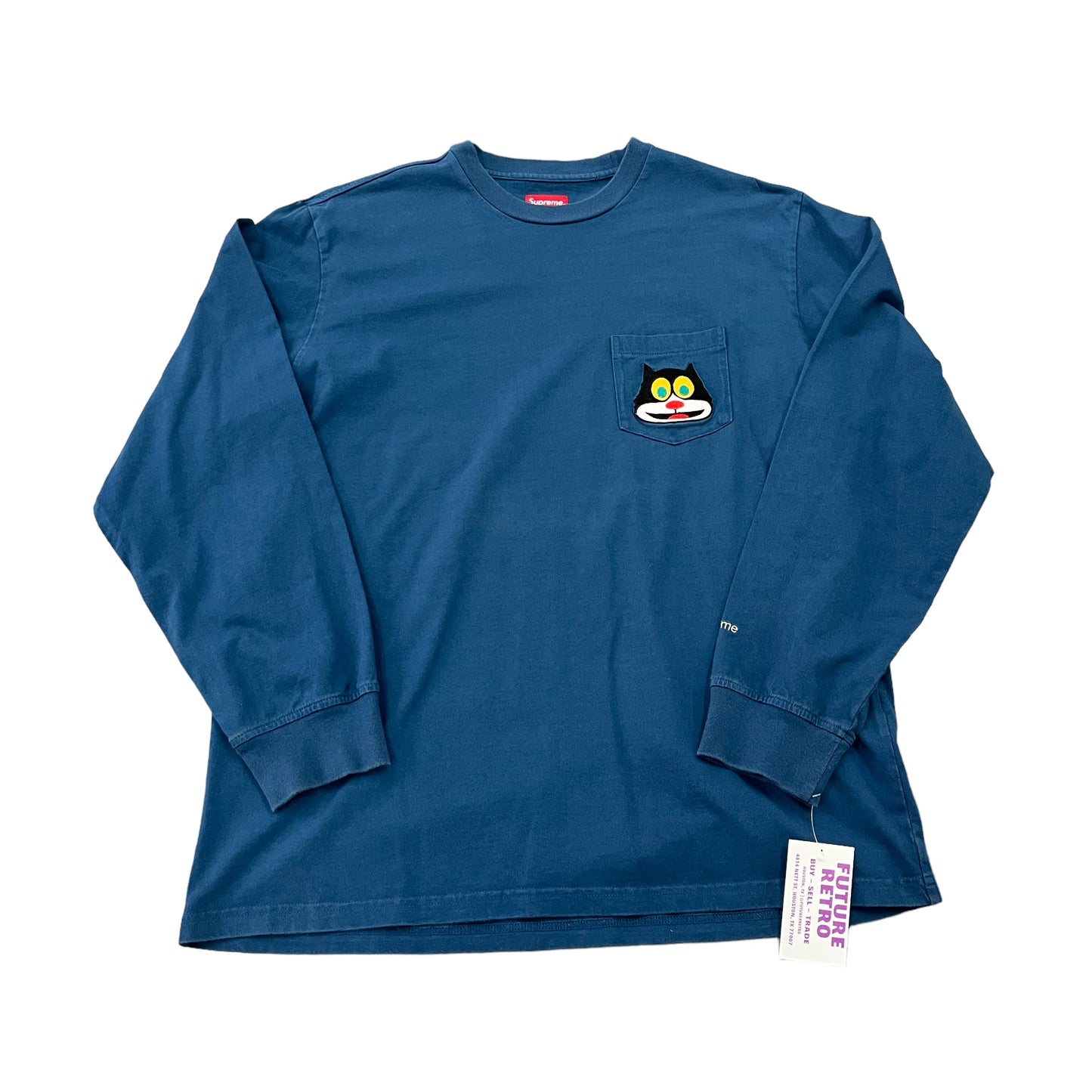 Supreme Cat L/S Pocket Tee