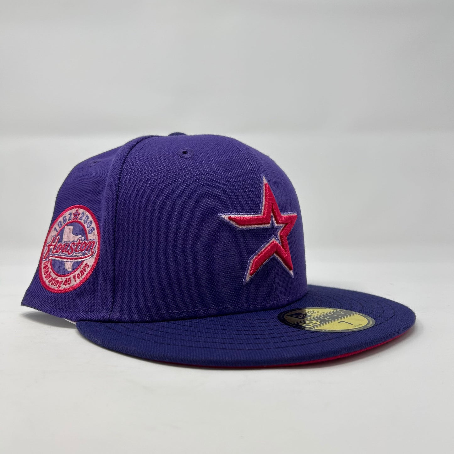 Houston Astros Purple/Pink Star Hat