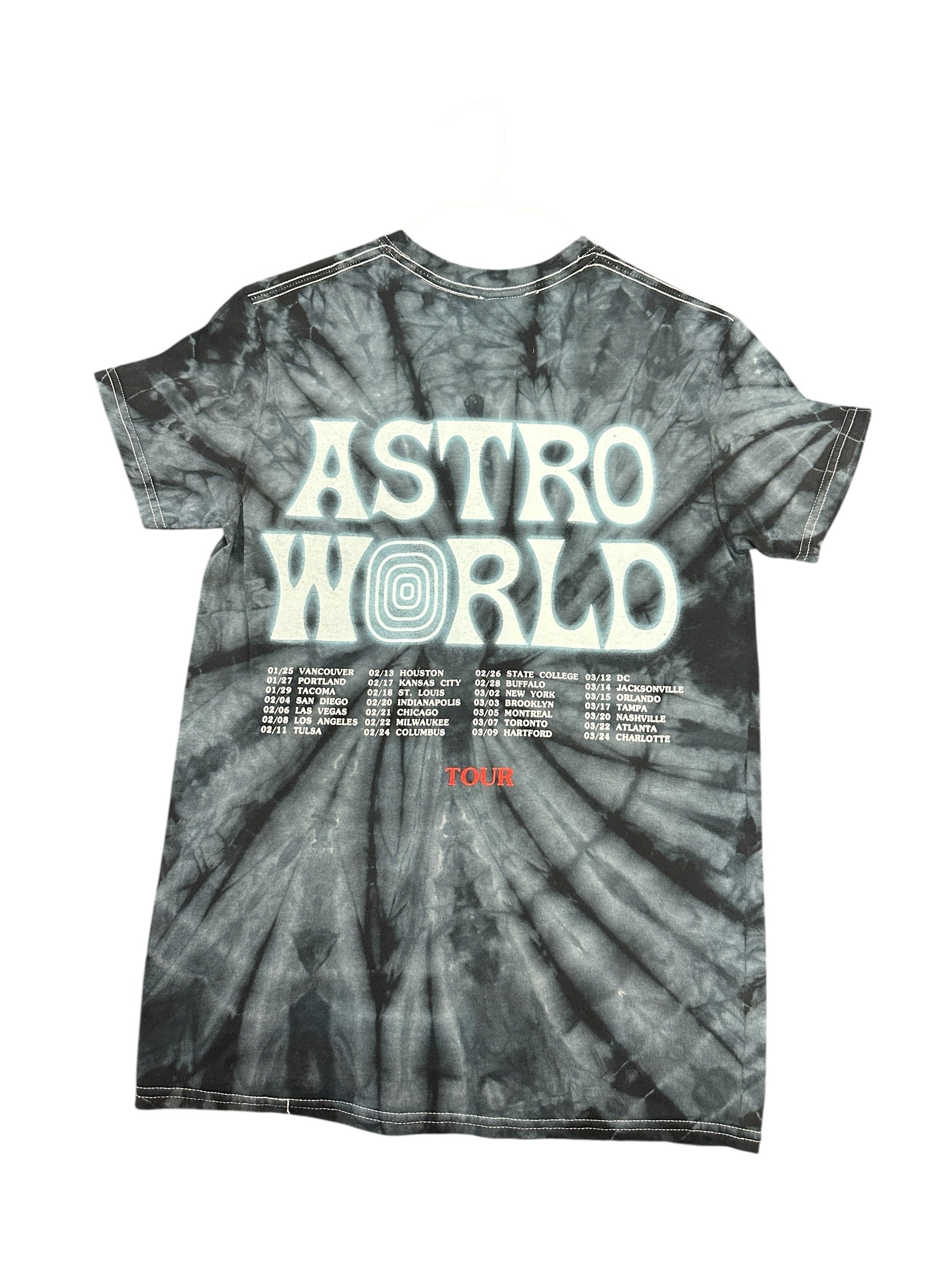 Astroworld Astronaut Tie Dye Tee