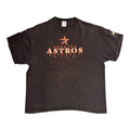 Houston Astros Texas Logo Black Tee