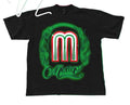 Mexico Flames Black Tee