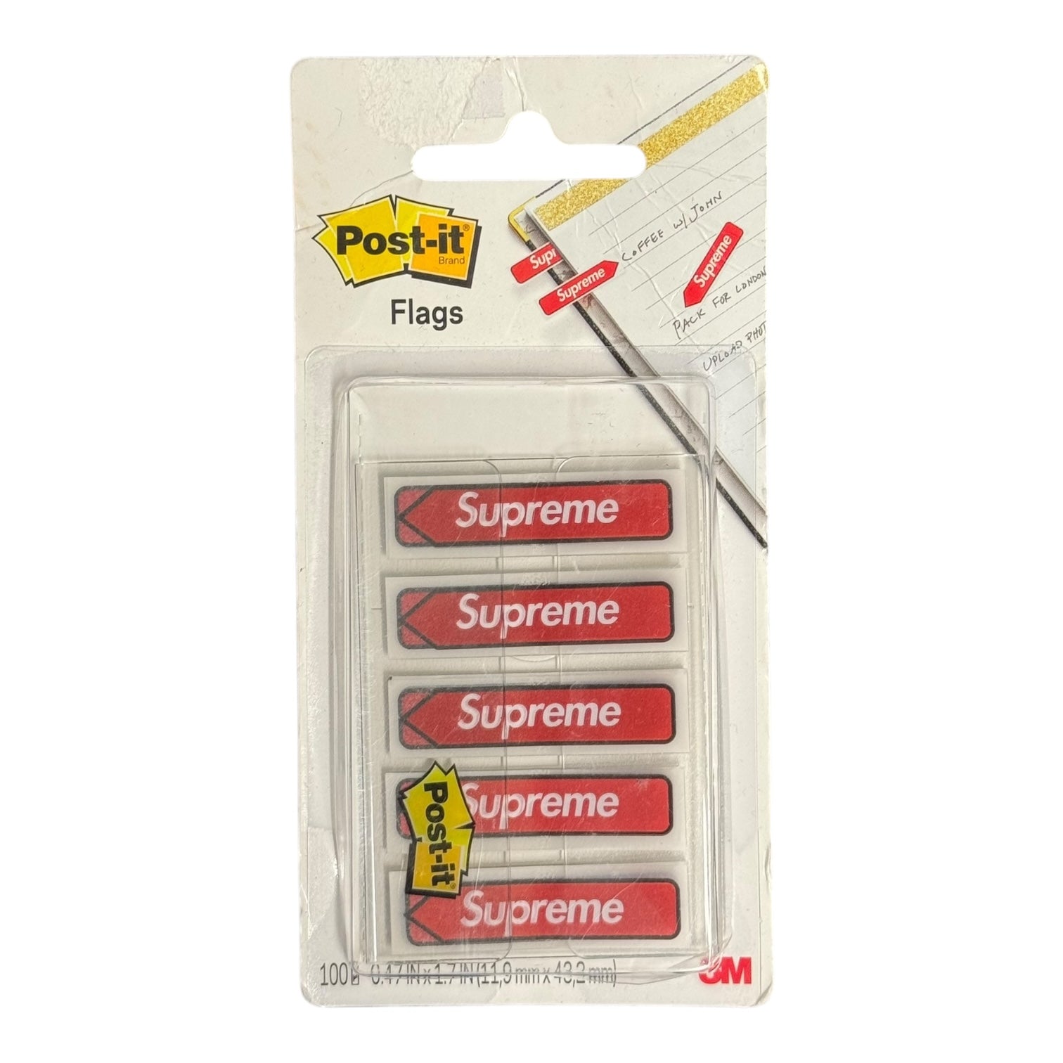 Supreme Post It Flags
