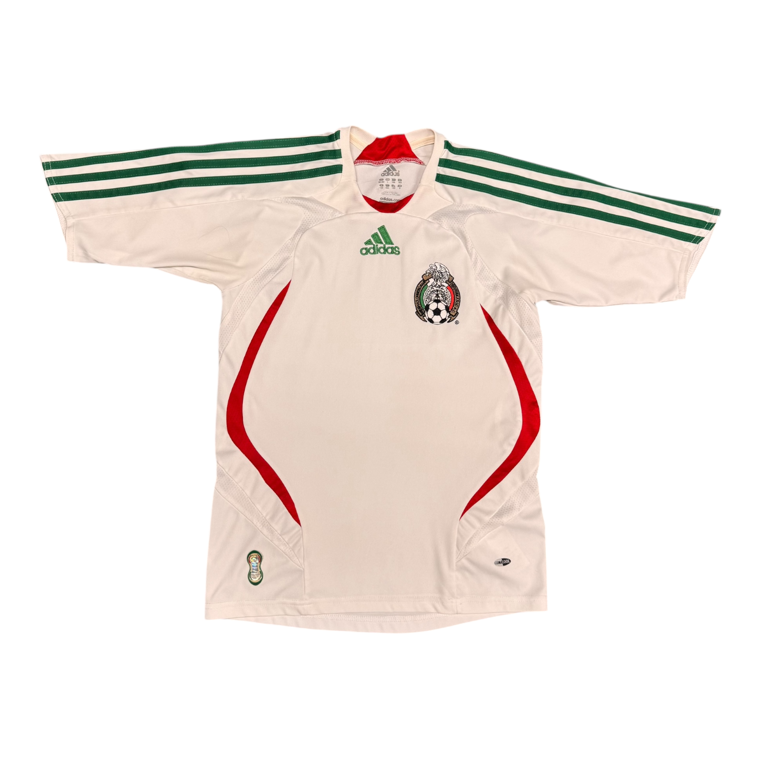 Mexico 07/08 Away White Jersey