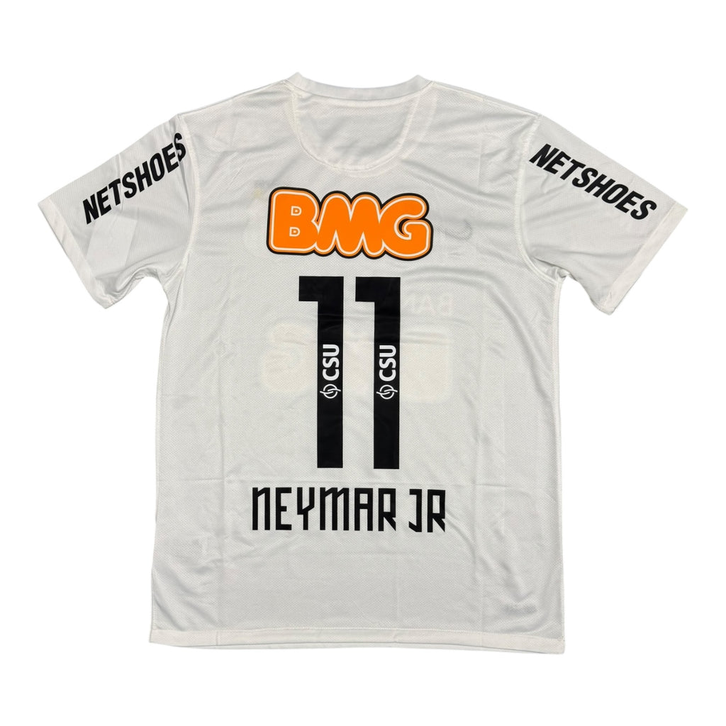 Santos 12/13 Away White Jersey - NEYMAR JR
