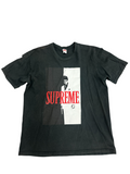 Supreme Scarface Black & White Tee