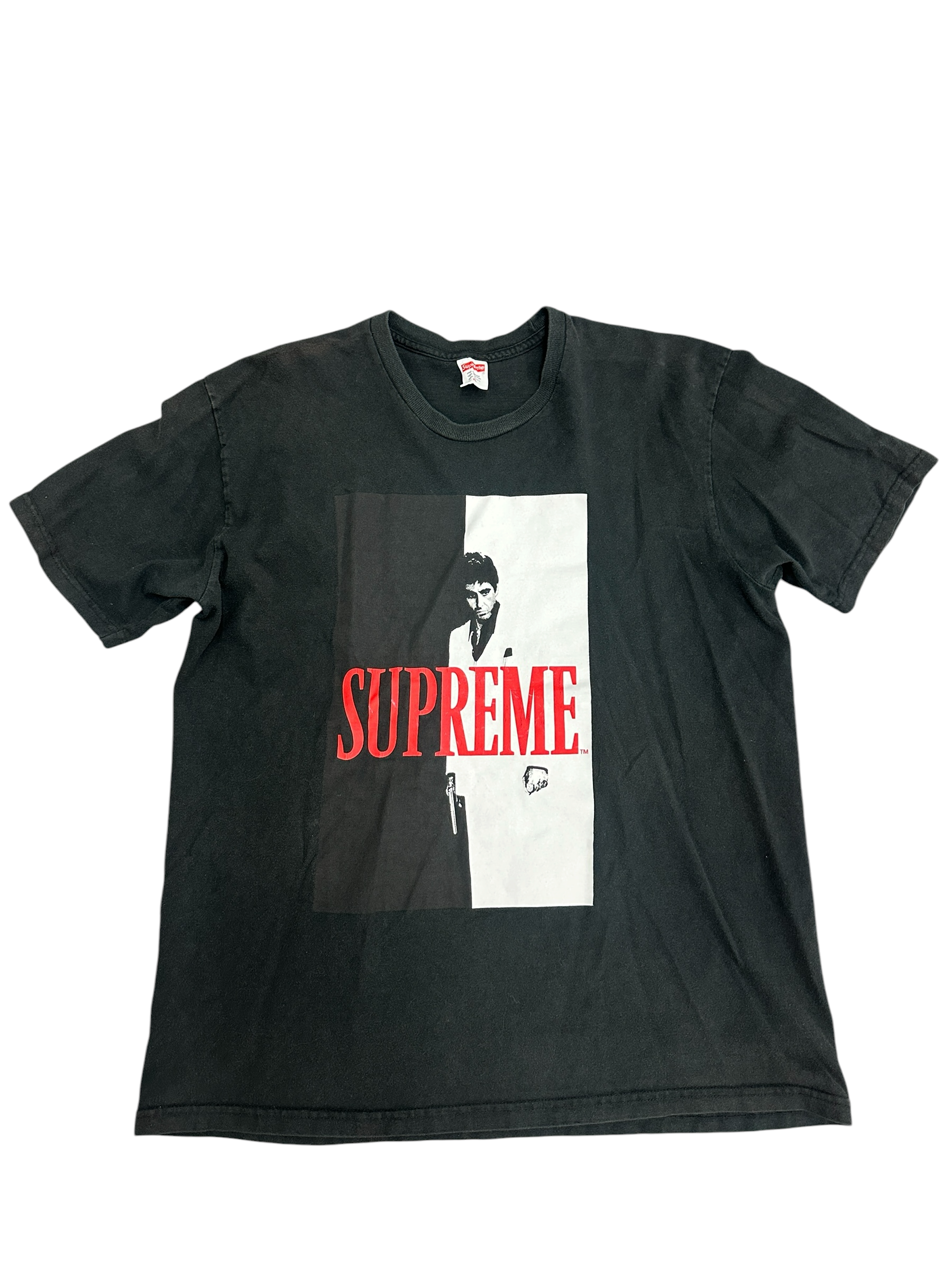 Supreme Scarface Black & White Tee