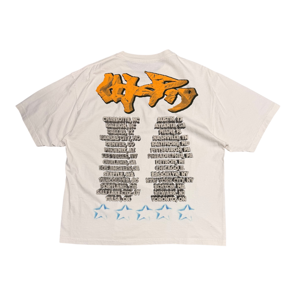 Travis Scott Circus Maximum 2023 Tour Skitzo Creme Tee