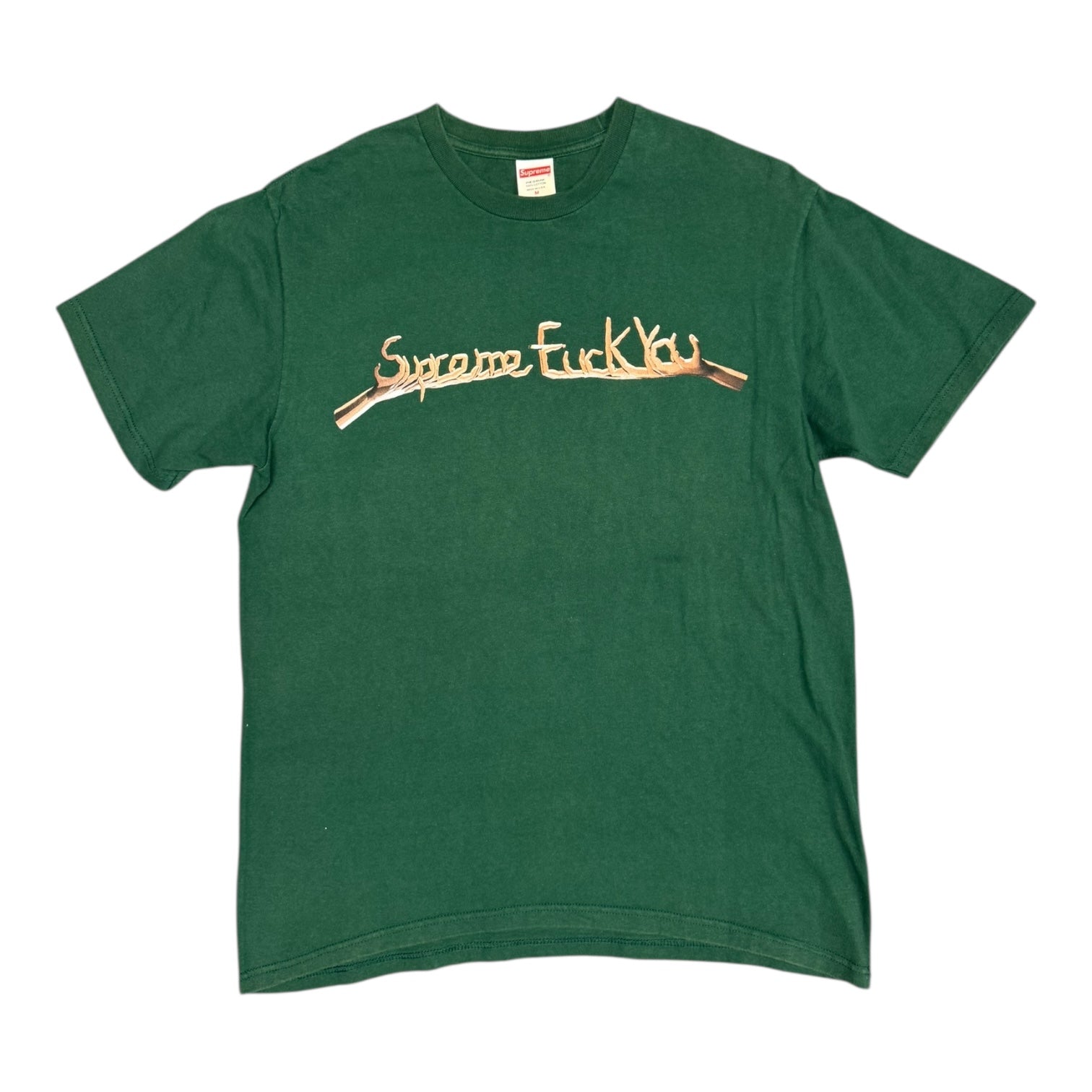 Supreme F*ck You Green Tee