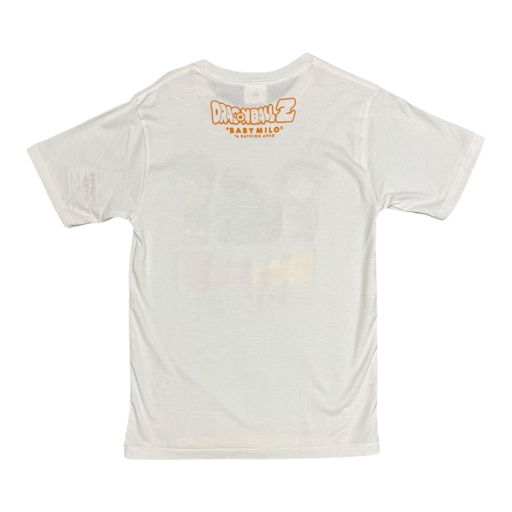 Bape x Dragon Ball Z Son Goku & Gohan Baby Milo White Tee