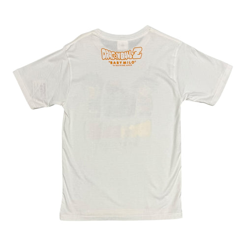Bape x Dragon Ball Z Son Goku & Gohan Baby Milo White Tee