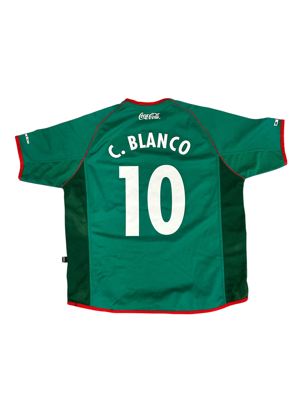 Mexico 2002 Home Jersey "C.Blanco"