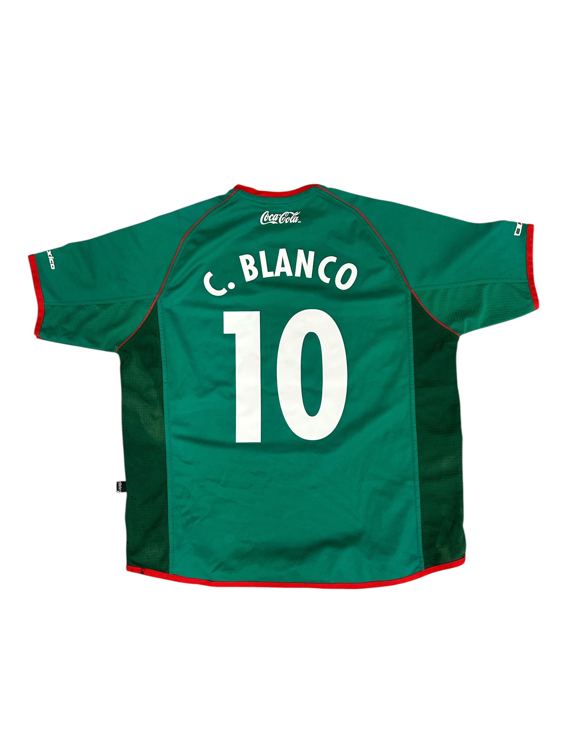 Mexico 2002 Home Jersey "C.Blanco"