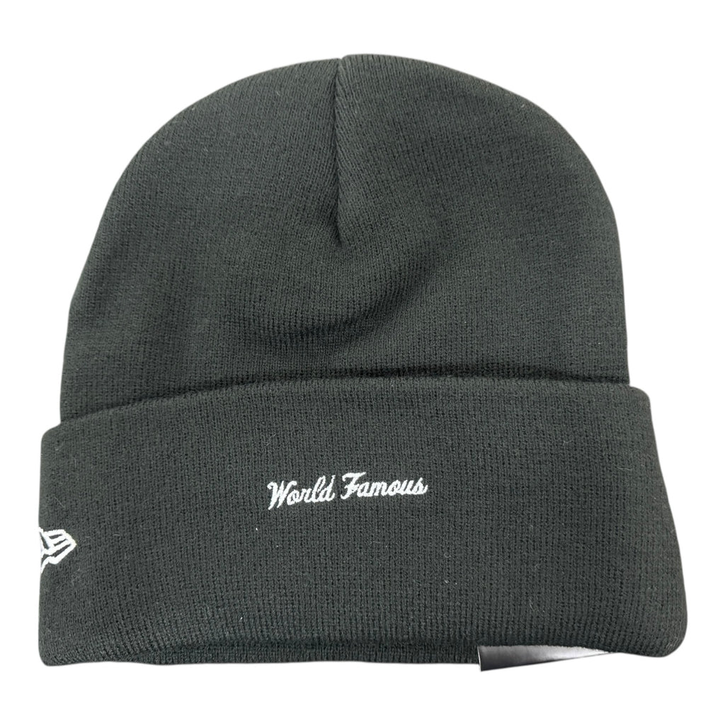 Supreme New Era Box Logo Black Beanie (FW25)
