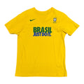 Brasil Soccer Nike JDI Yellow Tee