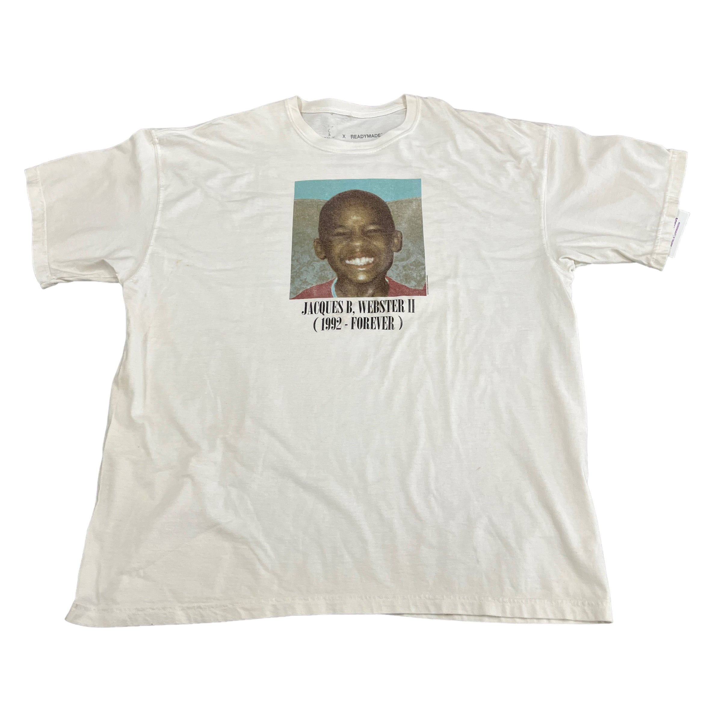 Travis Scott x Readymade Memorial White Tee