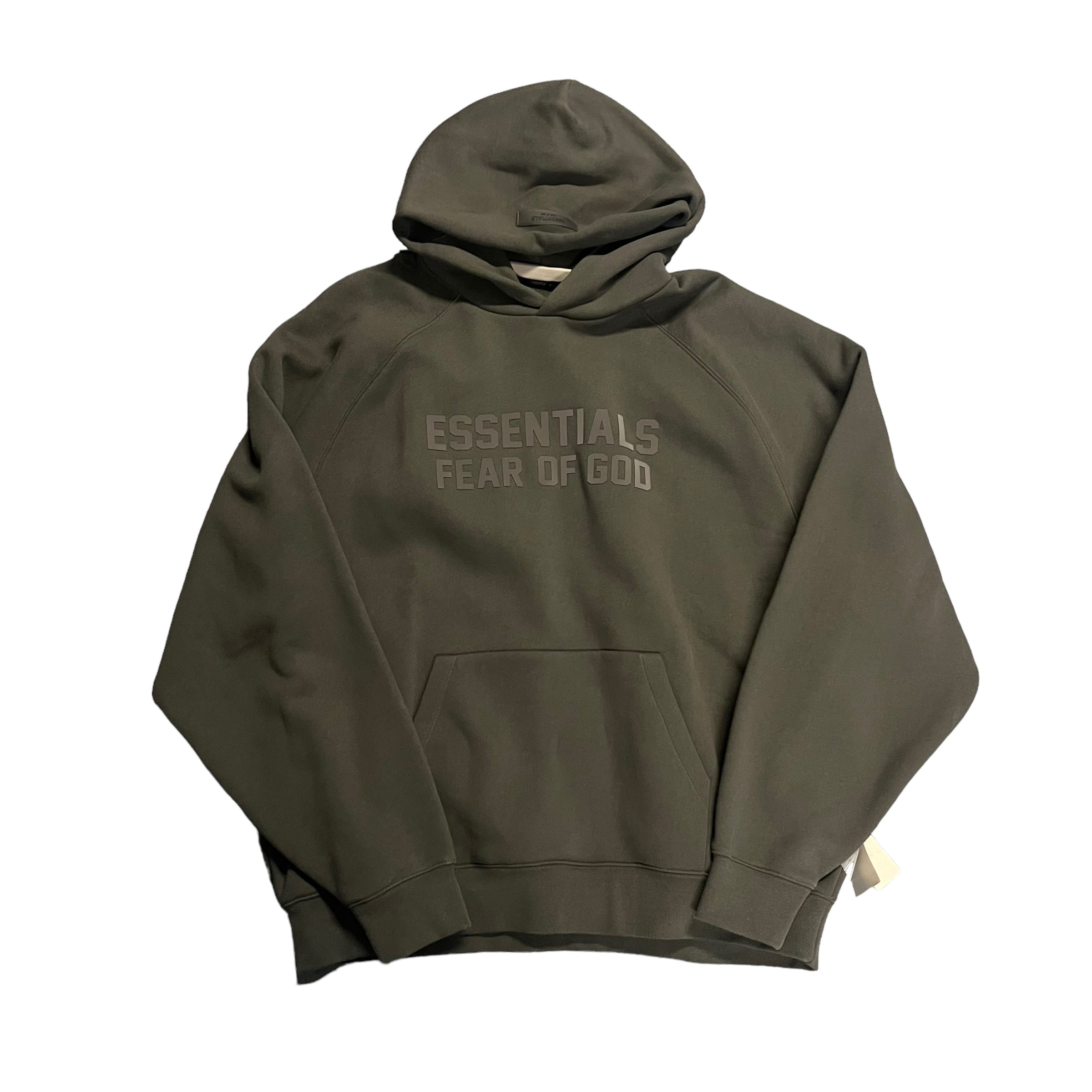 Essentials Dark Brown Hoodie
