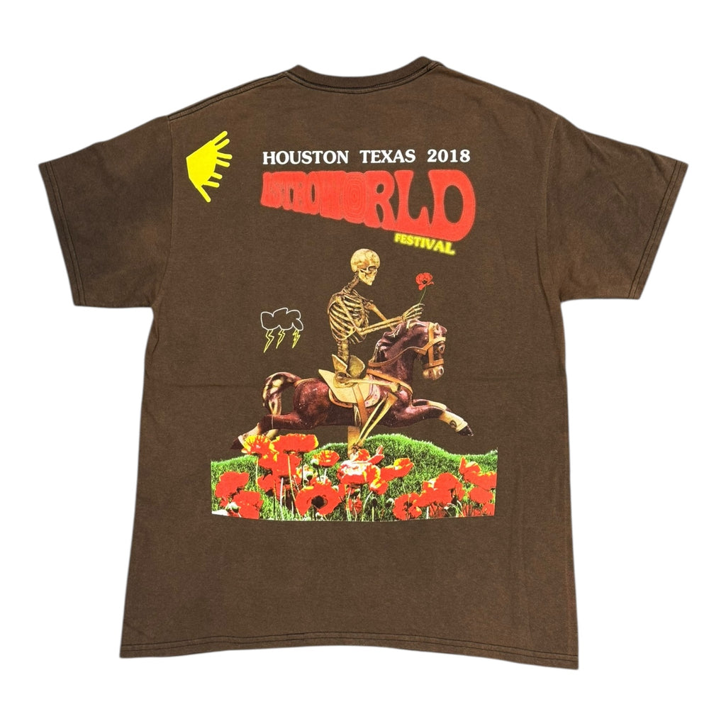 Travis Scott Astroworld Fest '18 Brown Tee