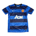 Manchester United 11/12 Away Blue Stripes Jersey - CHICHARITO