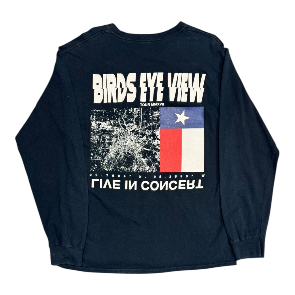 Travis Scott Birds Eye View Texas Tour L/S Black Tee