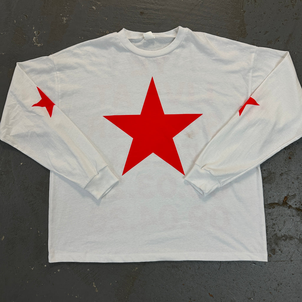 Ye Live At Soldier Field White/Red L/S