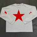 Ye Live At Soldier Field White/Red L/S