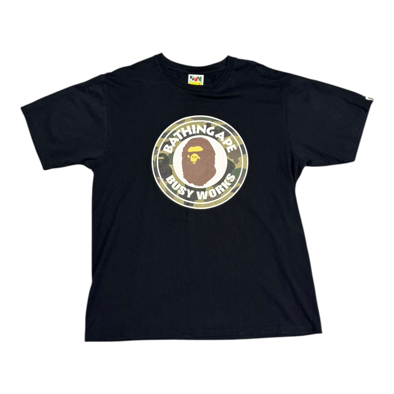 Bape Camo Busy Works Black tee