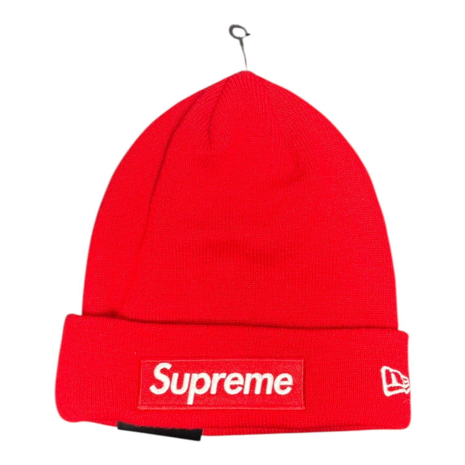 Supreme New Era Box Logo Beanie (Red)