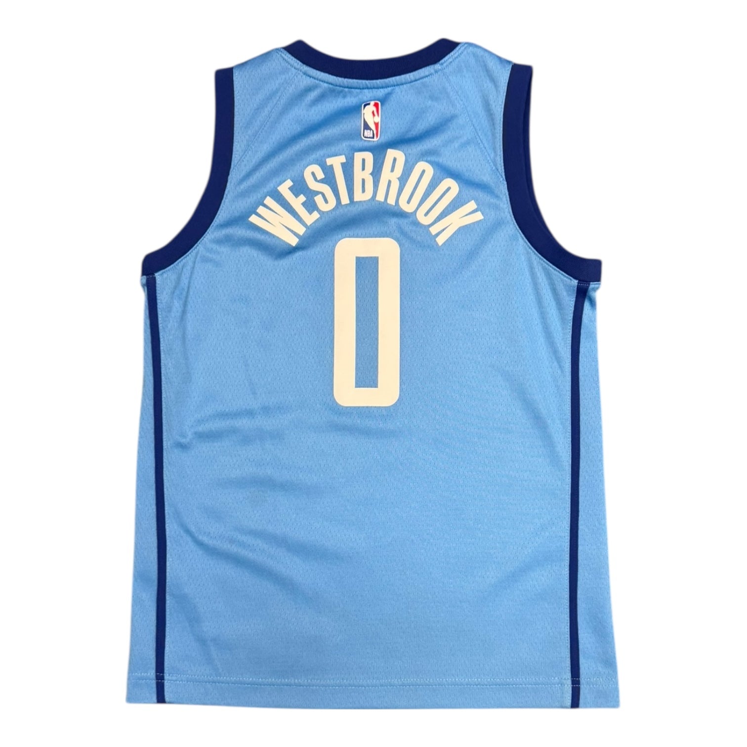 Houston Rockets Westbrook Sky Blue Jersey (Youth)