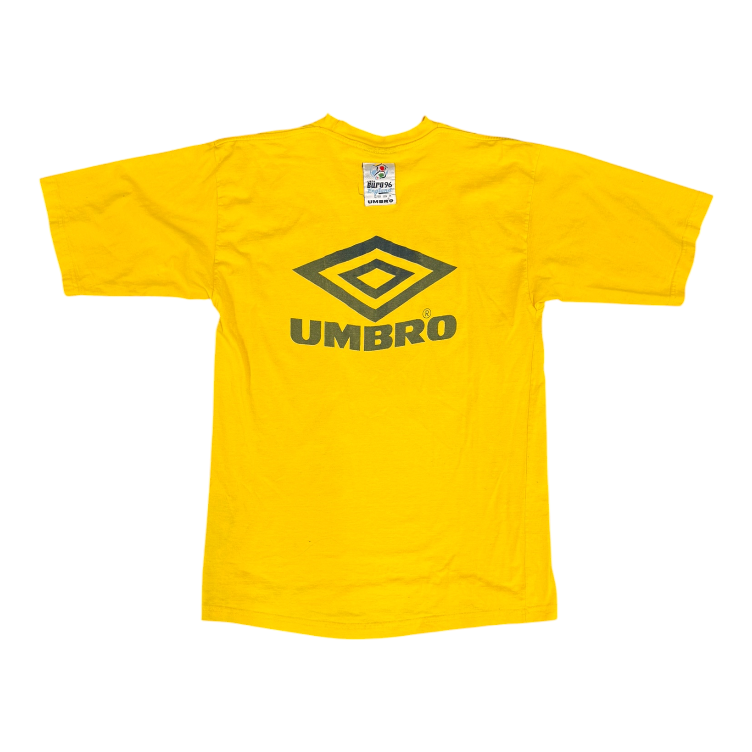 Umbro England Euro 96 Yellow Tee