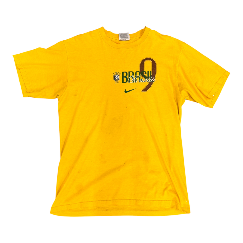 Ronaldo Brazil Yellow Shirt