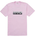 Supreme Split Logo Pink Tee