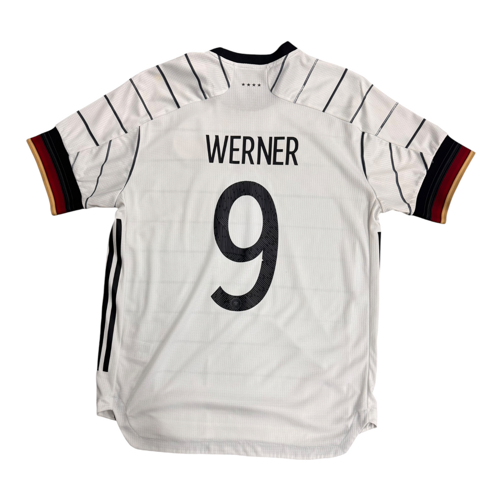 Germany 20/21 White Home Jersey - WERNER