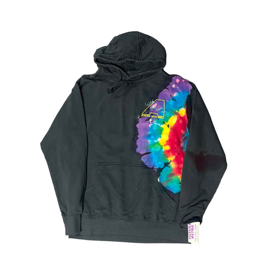 Travis Scott Astroworld Europe Black Rainbow Hoodie
