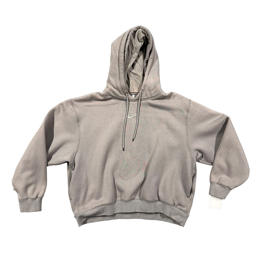 Fear of God x Nike Center Swoosh Double Layer Grey Hoodie