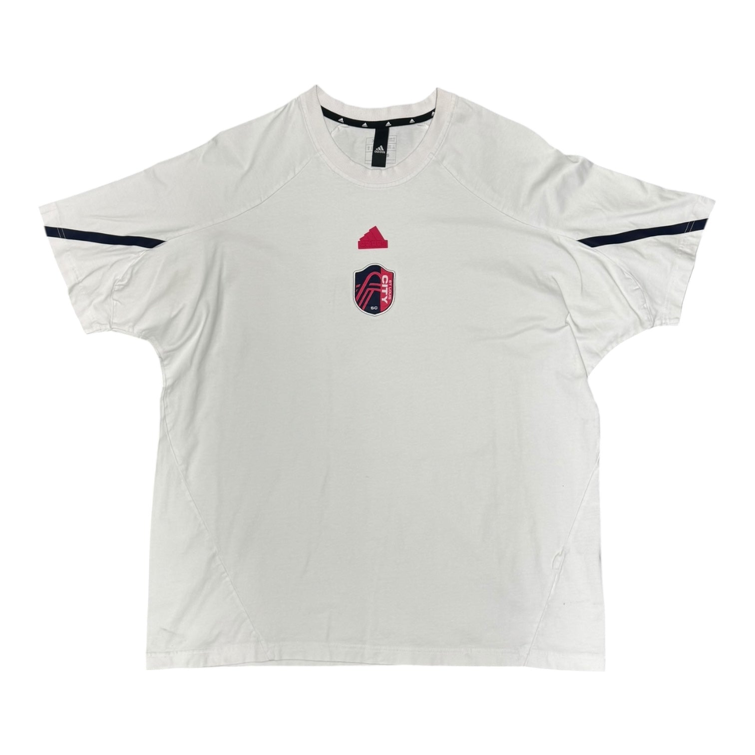 St. Louis City SC Adidas White Tee