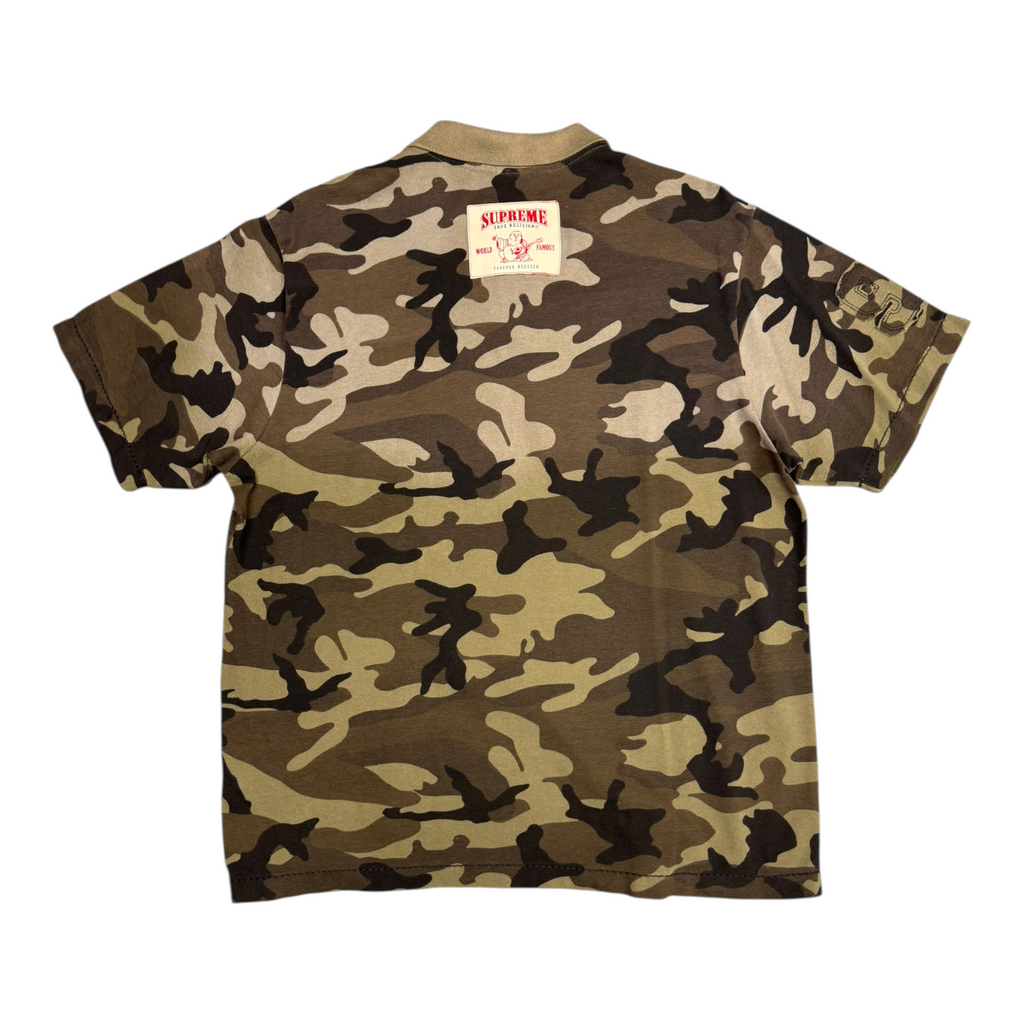 Supreme x True Religion Camo Polo