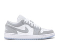 Wmns Air Jordan 1 Low White Wolf Grey