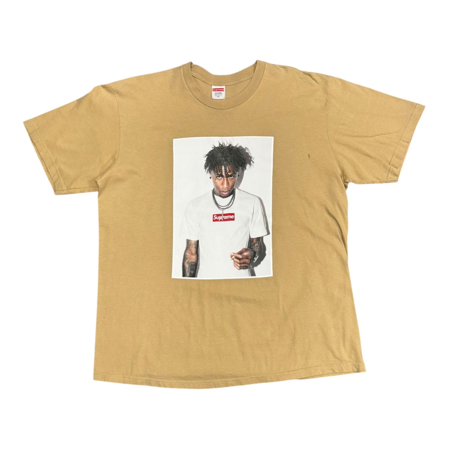 Supreme NBA Youngboy Khaki Tee