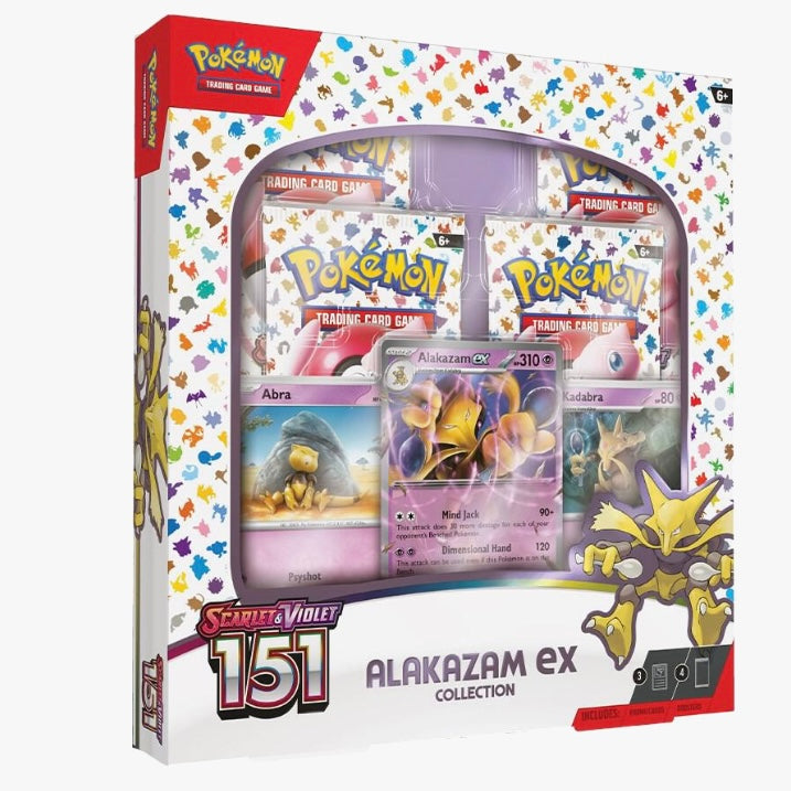 Pokemon - Pokemon TCG Scarlet & Violet 3.5 Pokemon 151 Alakazam Ex Box