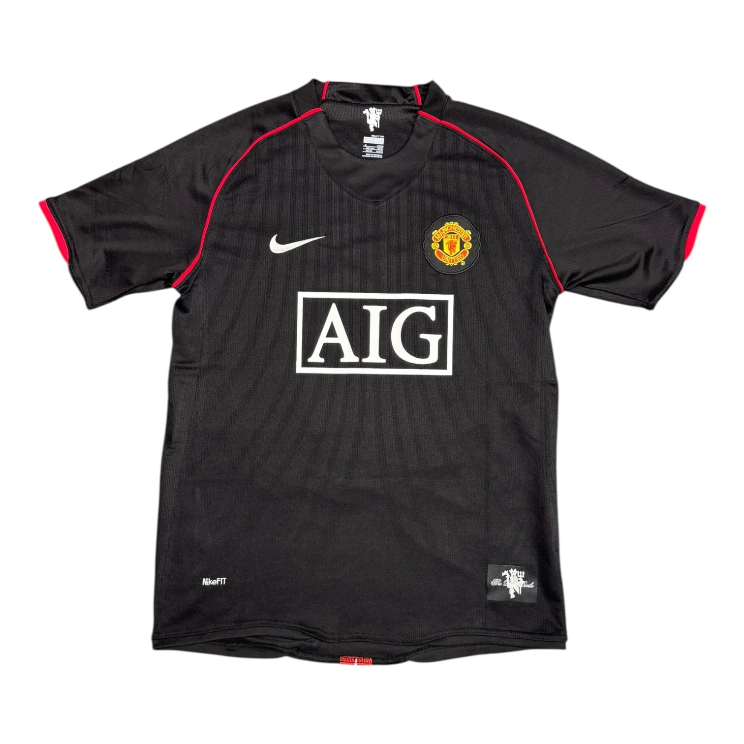 Manchester United 07/08 Away Black Jersey - ROONEY