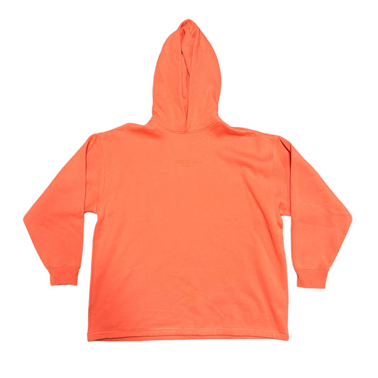 Essentials Cropped Coral Hoodie