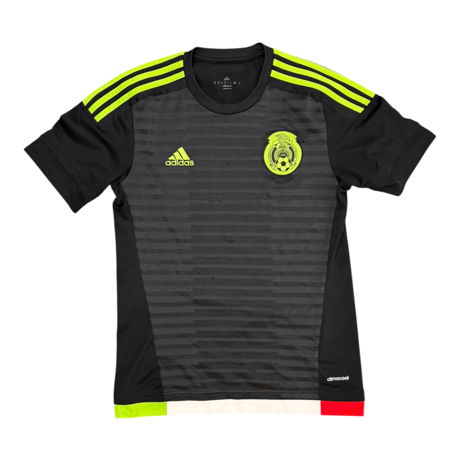 Mexico Jersey black lime green