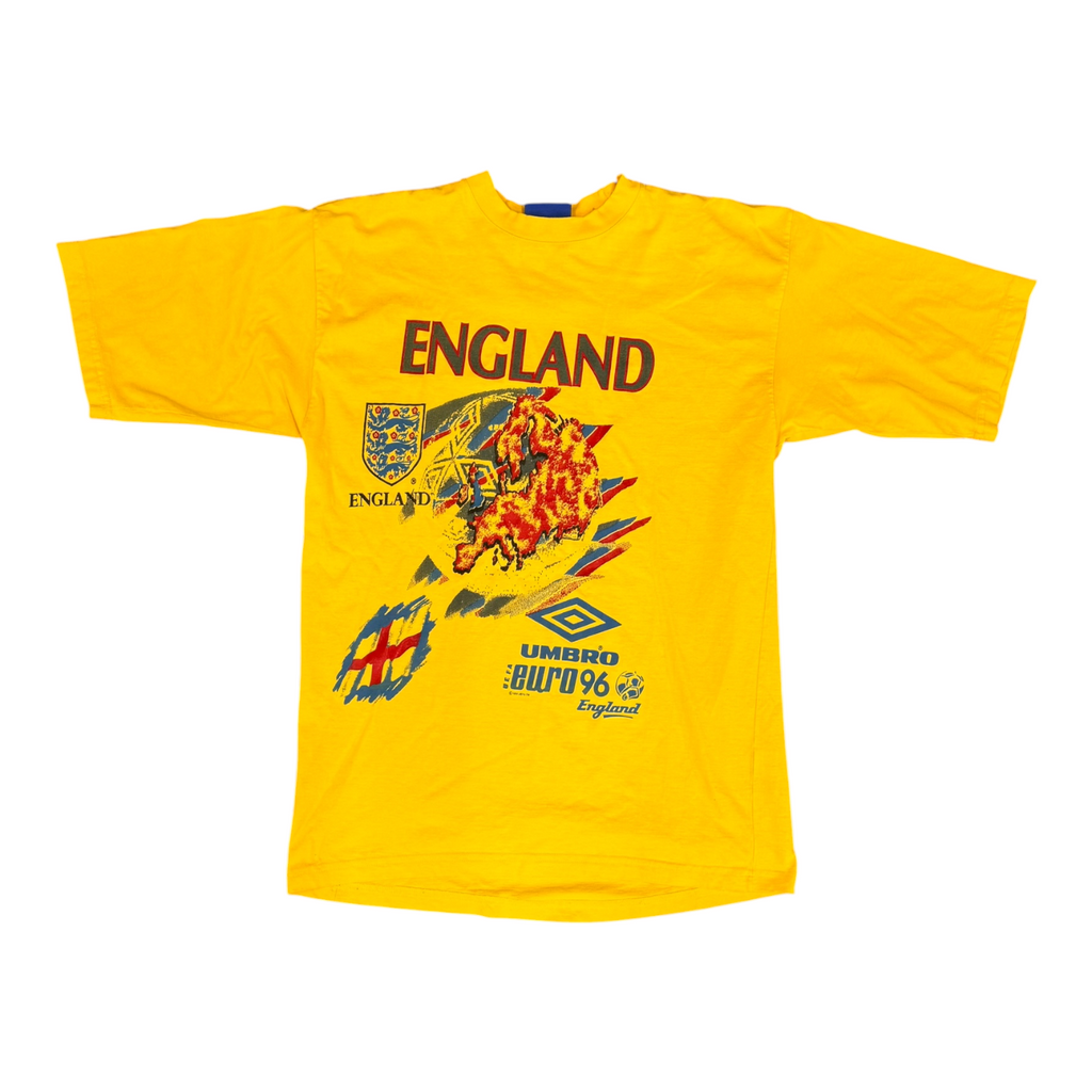 Umbro England Euro 96 Yellow Tee