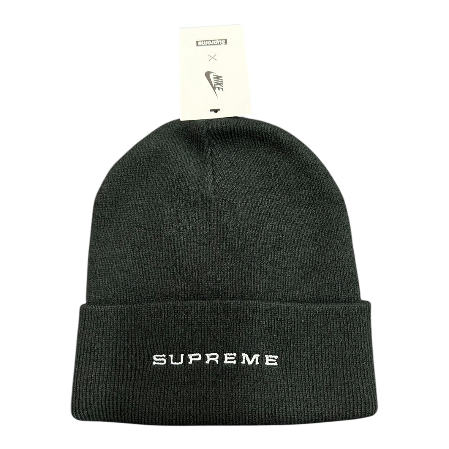 Supreme Nike Black Beanie