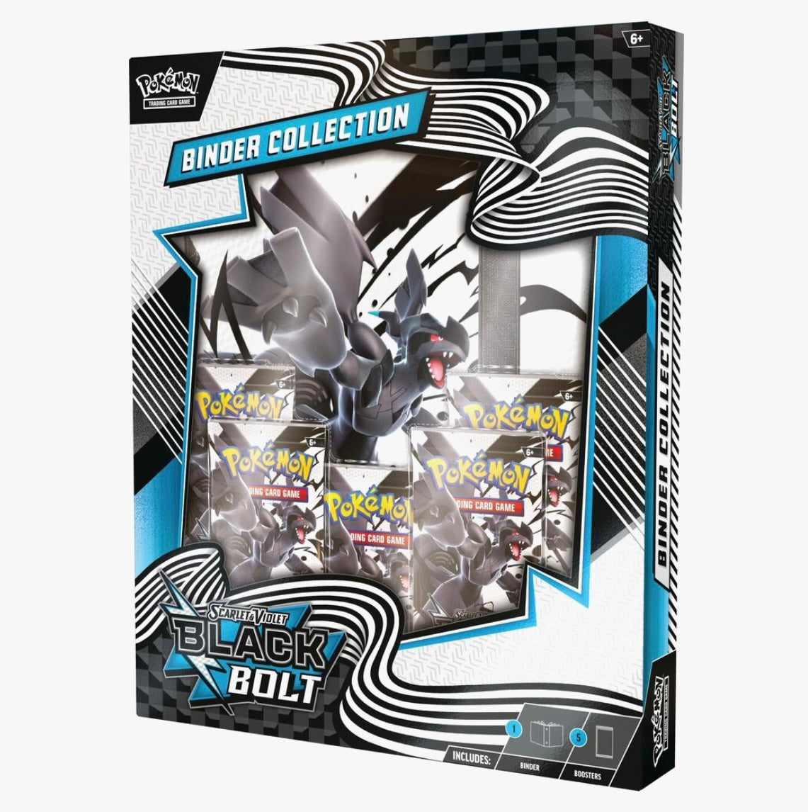 Pokemon - Black Bolt Binder Collection - SV:Black Bolt (BLK)